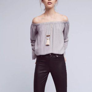 Anthropologie Homestead Off-The-Shoulder Top